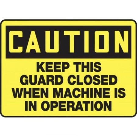 Accuform OSHA CAUTION SAFETY SIGN MEN WORKING MEQM633VA